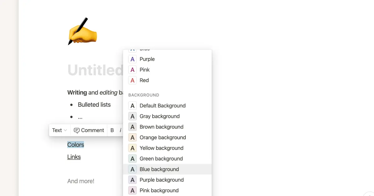 Writing & editing basics