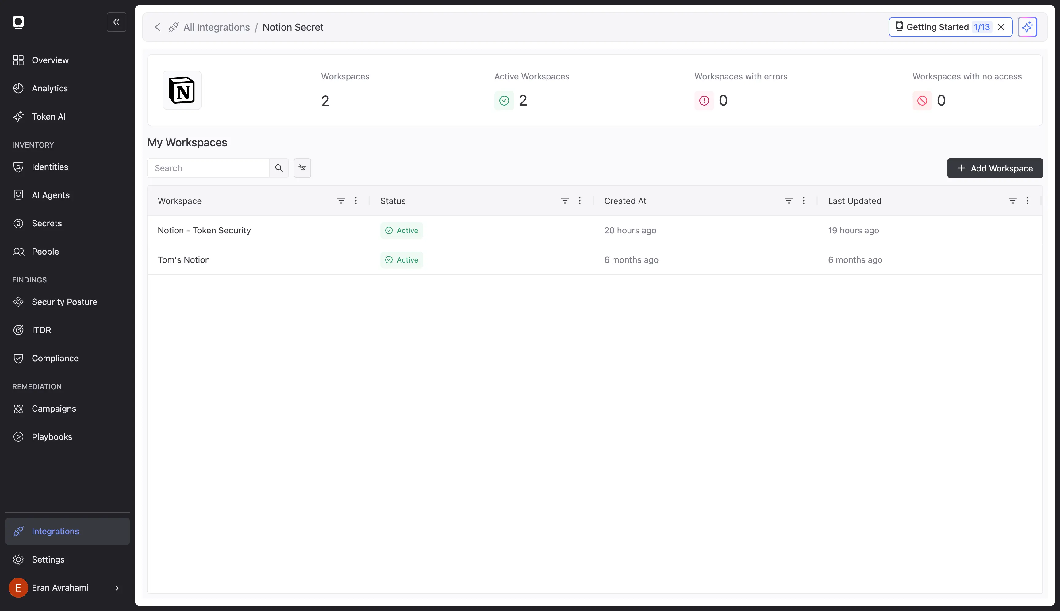 Find exposed secrets and credentials in your Notion workspace