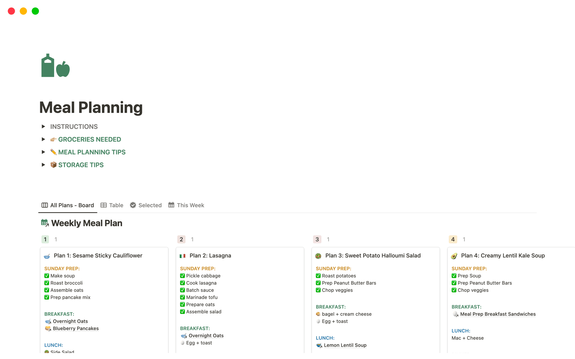 Screenshot of Your cozy corner: Manage roommate life with Notion collection by Notion